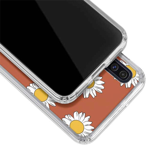 Flower Power Galaxy A50 Clear Case