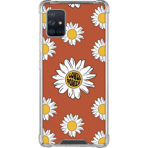 Flower Power Galaxy A51 5G Clear Case