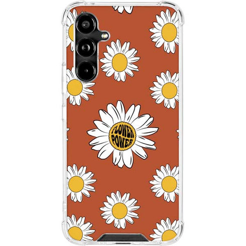 Flower Power Galaxy A54 5G Clear Case
