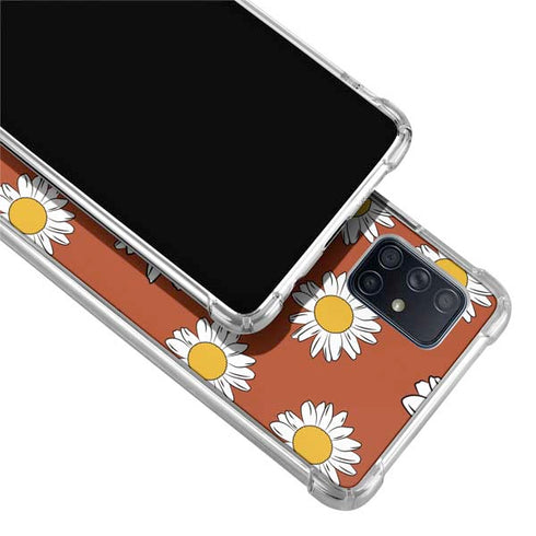 Flower Power Galaxy A71 5G Clear Case