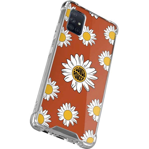 Flower Power Galaxy A71 5G Clear Case