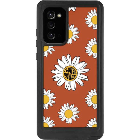 Flower Power Galaxy Note20 5G Waterproof Case