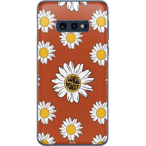 Flower Power Galaxy S10e Skin
