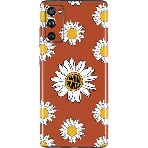 Flower Power Galaxy S20 Fan Edition Skin