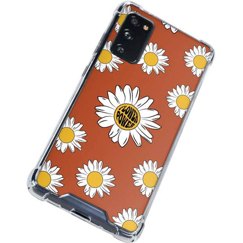 Flower Power Galaxy S20 FE Clear Case