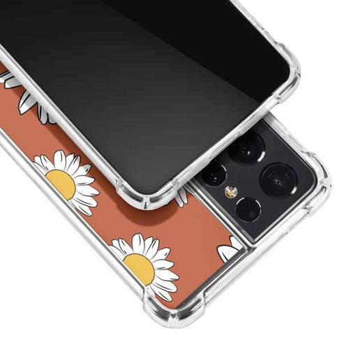 Flower Power Galaxy S21 Ultra 5G Clear Case