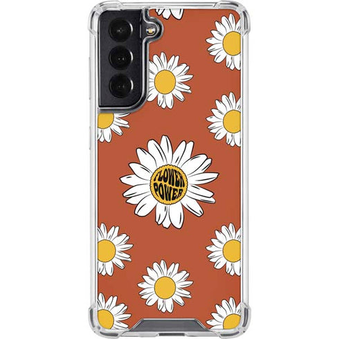 Flower Power Galaxy S22 Clear Case