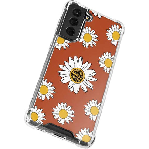 Flower Power Galaxy S22 Clear Case
