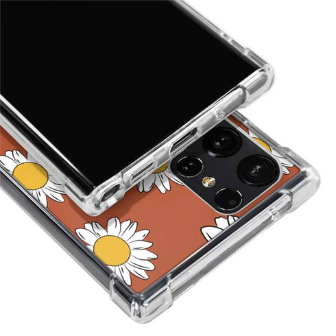 Flower Power Galaxy S22 Ultra Clear Case