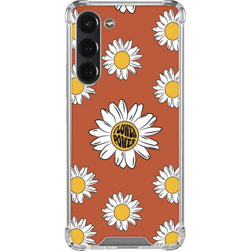 Flower Power Galaxy S23 Plus Clear Case