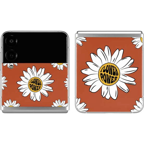 Flower Power Galaxy Z Flip4 5G Skin