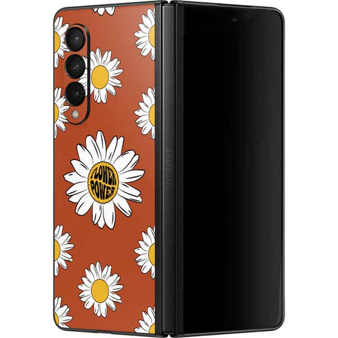 Flower Power Galaxy Z Fold3 5G Skin