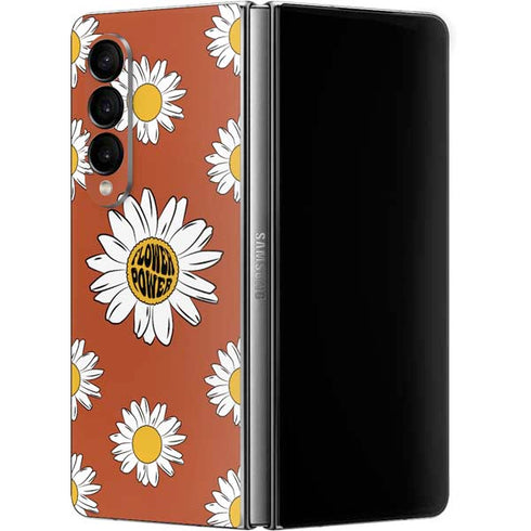 Flower Power Galaxy Z Fold4 5G Skin