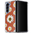 Flower Power Galaxy Z Fold5 5G Clear Case