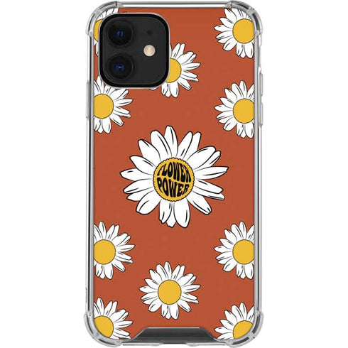 Flower Power iPhone 12 Mini Clear Case