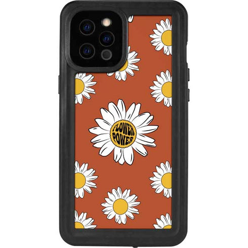 Flower Power iPhone 12 Pro Max Waterproof Case