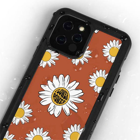 Flower Power iPhone 12 Pro Max Waterproof Case