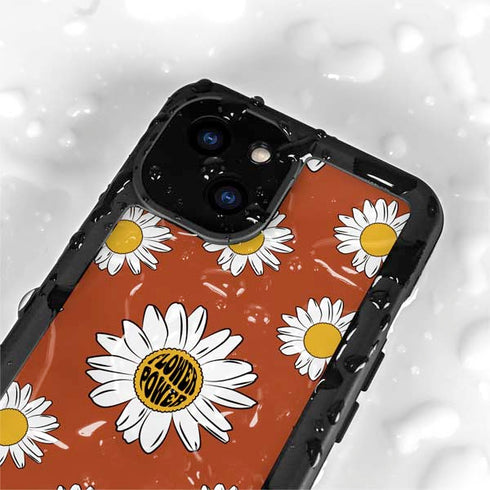 Flower Power iPhone 13 Mini Waterproof Case