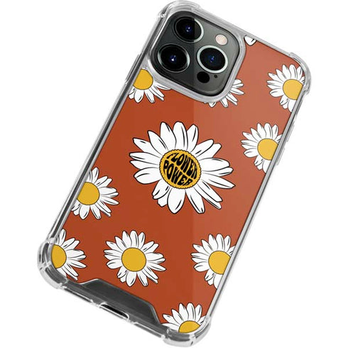 Flower Power iPhone 13 Pro Clear Case