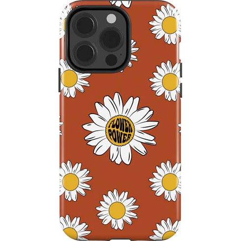 Flower Power iPhone 15 Pro Impact Case