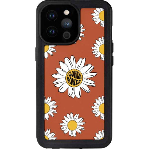 Flower Power iPhone 14 Pro Max Waterproof Case