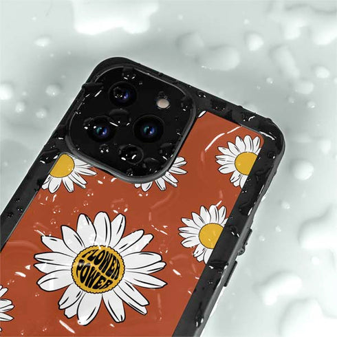 Flower Power iPhone 14 Pro Max Waterproof Case