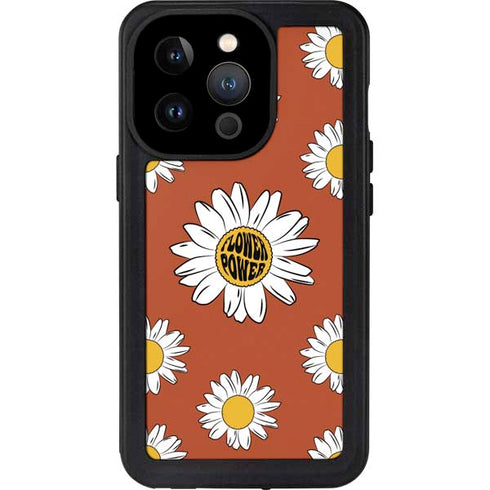Flower Power iPhone 14 Pro Waterproof Case
