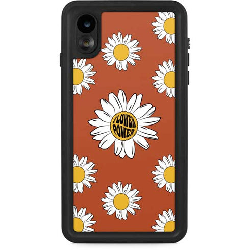Flower Power iPhone XR Waterproof Case