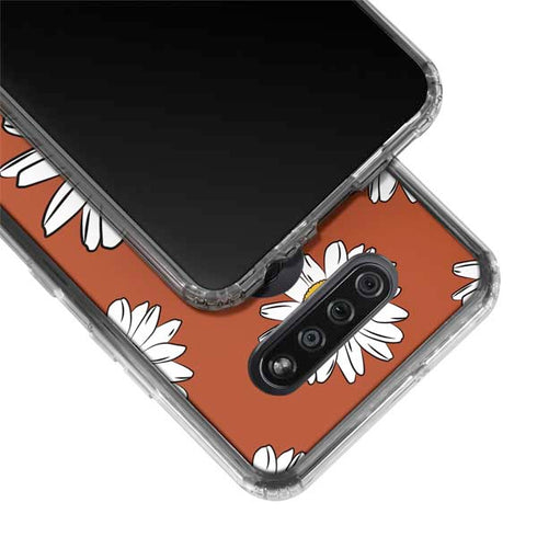 Flower Power LG K51/Q51 Clear Case