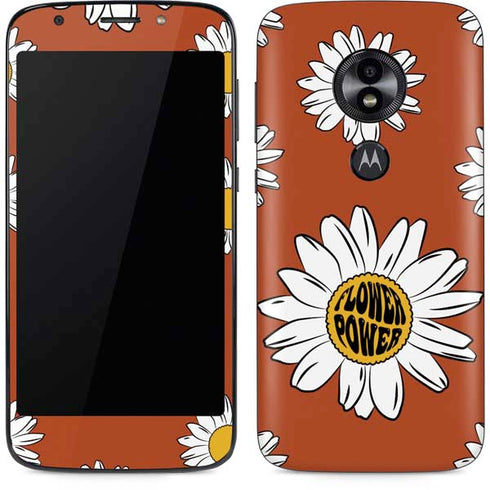 Flower Power Moto E5 Play Skin
