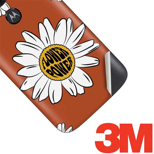 Flower Power Moto E5 Play Skin