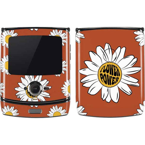 Flower Power Motorola RAZR Skin
