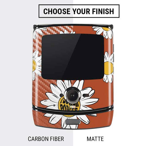 Flower Power Motorola RAZR Skin