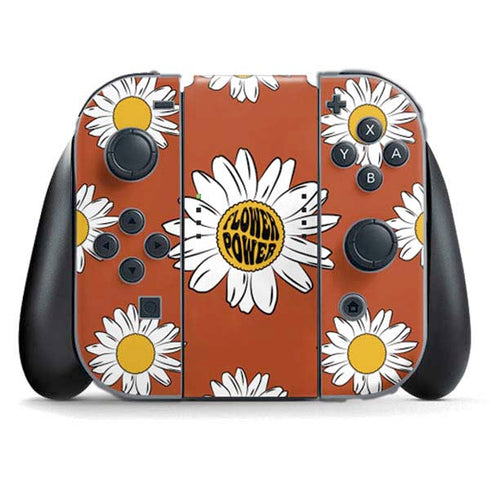 Flower Power Nintendo Switch (2017-2021) Joy-Con Controller Skin