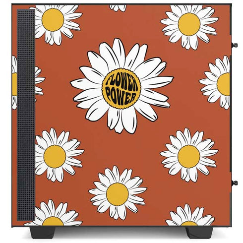 Flower Power NZXT H510 Compact ATX Mid-Tower Case Skin