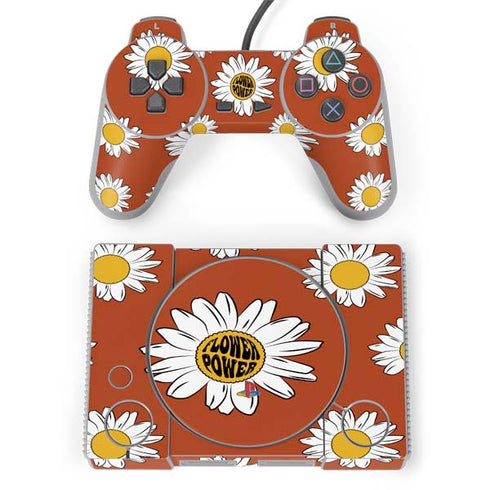 Flower Power PlayStation Classic Bundle Skin
