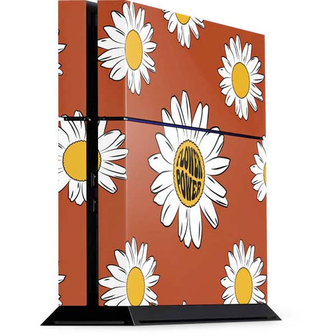 Flower Power PS4 Console Skin