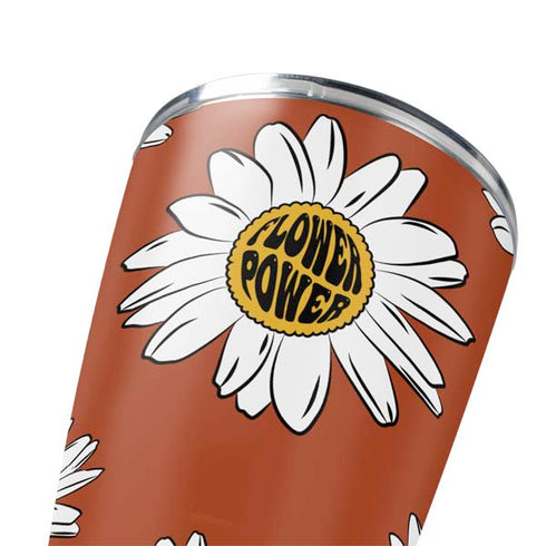 Flower Power Yeti 20oz Tumbler Skin