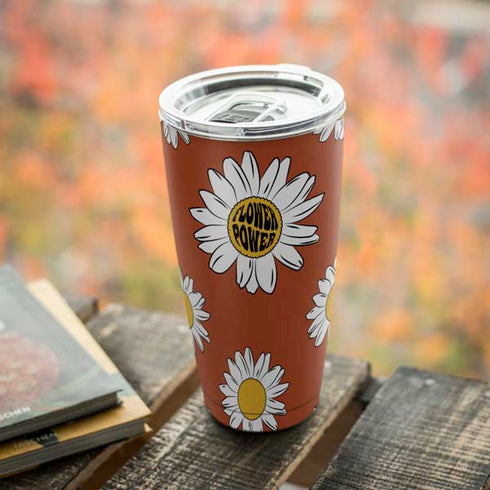 Flower Power Yeti 20oz Tumbler Skin