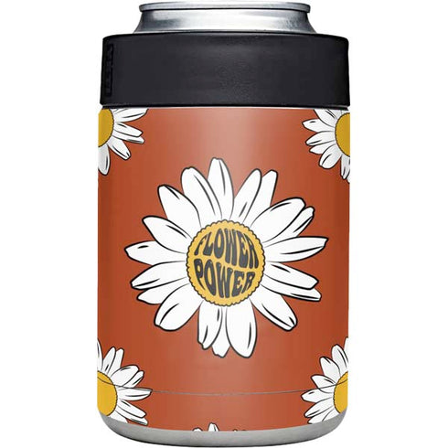 Flower Power Yeti Colster Can Insulator Skin