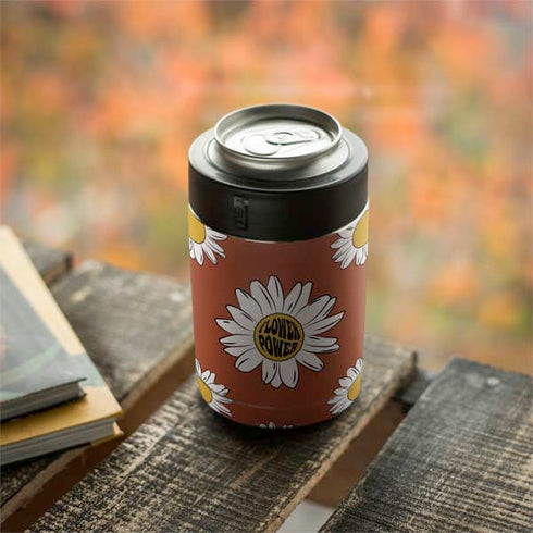 Flower Power Yeti Colster Can Insulator Skin