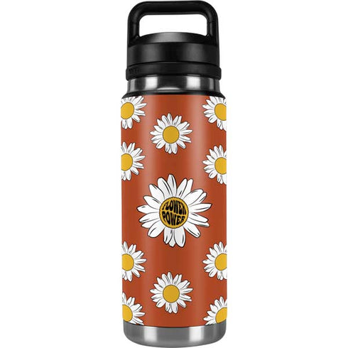 Flower Power YETI Rambler 26oz Bottle Skin