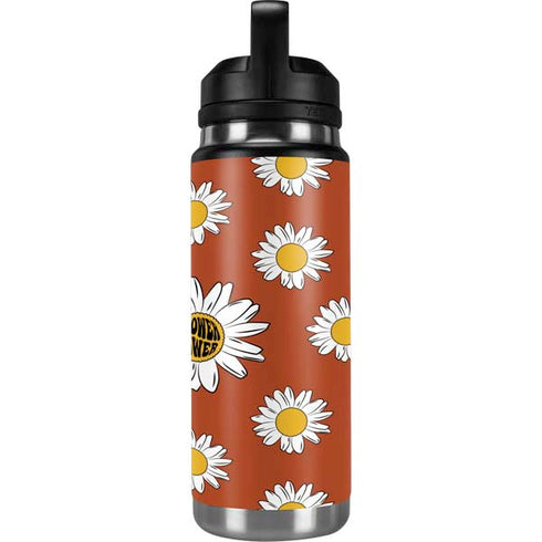 Flower Power YETI Rambler 26oz Bottle Skin