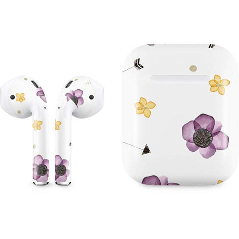 Flowers and Arrows Apple AirPods Skin