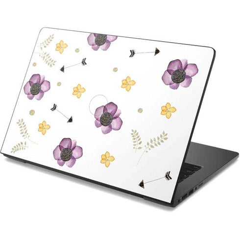 Flowers and Arrows Dell Chromebook Skin