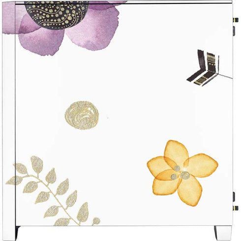 Flowers and Arrows Corsair 4000D Tempered Glass Mid-Tower ATX Case Skin