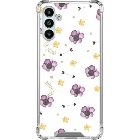 Flowers and Arrows Galaxy A13 5G Clear Case