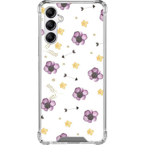 Flowers and Arrows Galaxy A14 5G Clear Case