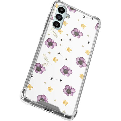Flowers and Arrows Galaxy A15 5G Clear Case