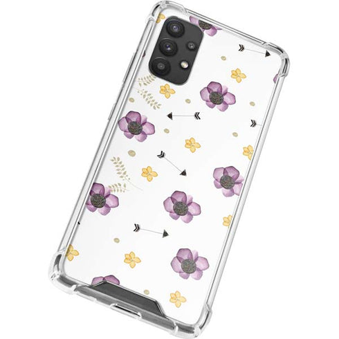 Flowers and Arrows Galaxy A32 5G Clear Case
